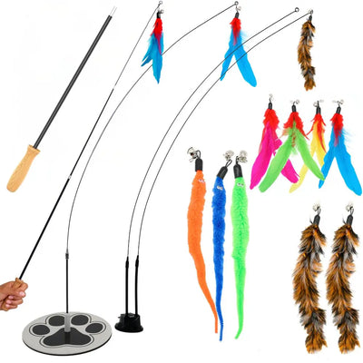 Feather Cat Wand