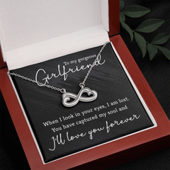 Endless Love Necklace - For Girlfriend When I Look In Your Eyes