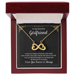Endless Love Necklace - For Girlfriend I Want You Today