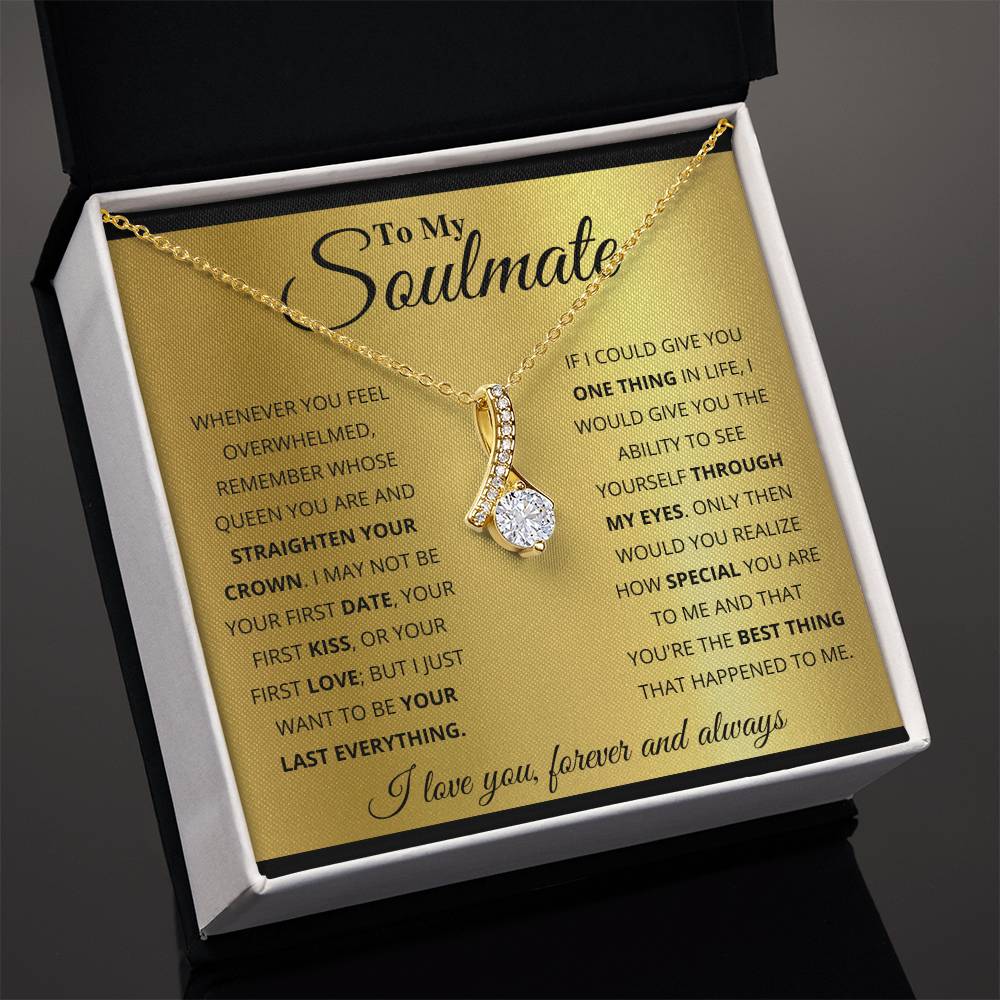 To My Soulmate - Alluring Beauty Necklace