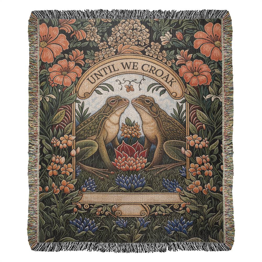 Til We Croak - Heirloom Blanket