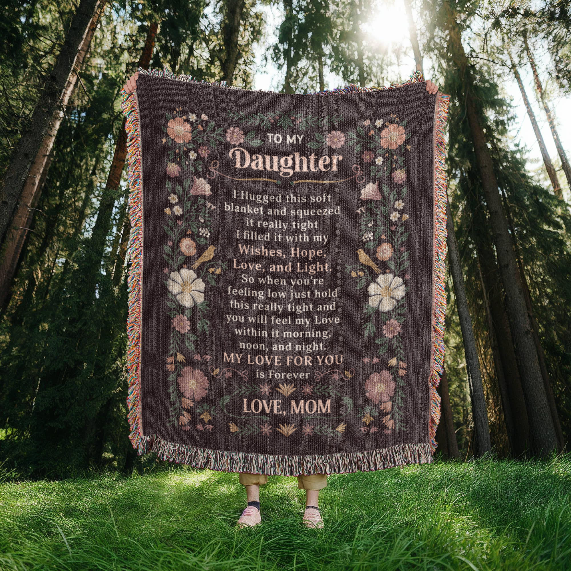 To My Daughter - Heirloom Blanket