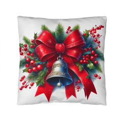Beautiful Christmas Decorative Ribbon Pillows 2 for 1!