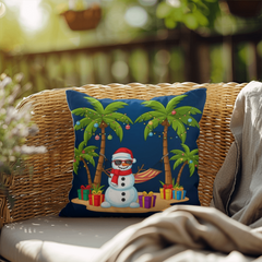 Playful Tropical Christmas Palm Tree Pillows!