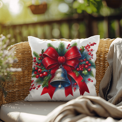 Beautiful Christmas Decorative Ribbon Pillows 2 for 1!