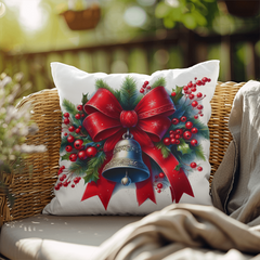 Beautiful Christmas Decorative Ribbon Pillows 2 for 1!
