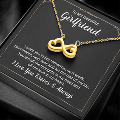 Endless Love Necklace - For Girlfriend I Want You Today