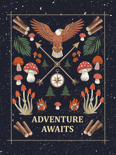 Adventure Awaits - Woven Blanket