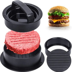 ABS Burger Press Set for Making Patties and Burgers